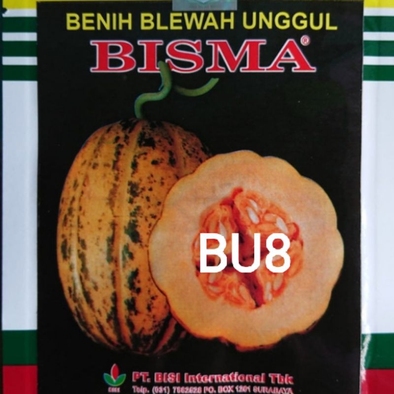 Benih Buah Semangka Merah Kuning Melon Pepaya California Timun Apel Suri Blewah Terong Belanda-BU8 Blewah