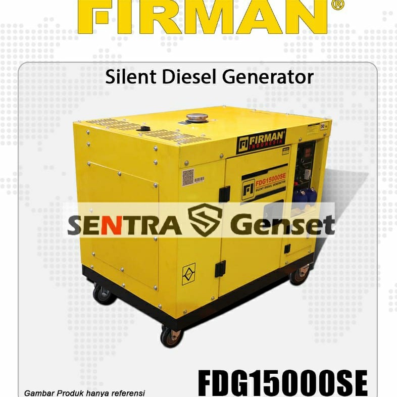 Genset silent Firman FDG15000SE