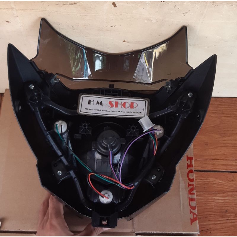 kedok lampu satria fu 2013 batok depan satria fu 2013 facelift