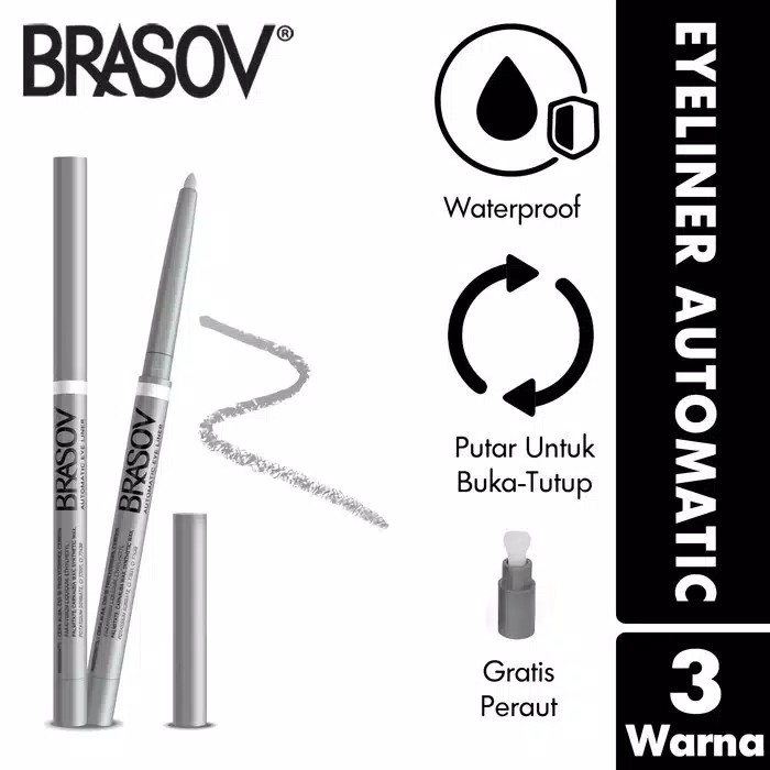 BRASOV Automatic Eyeliner Waterproof