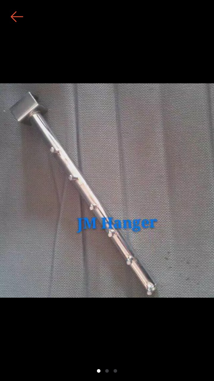 Hanger Suling Lurus Cantol Paku 6
