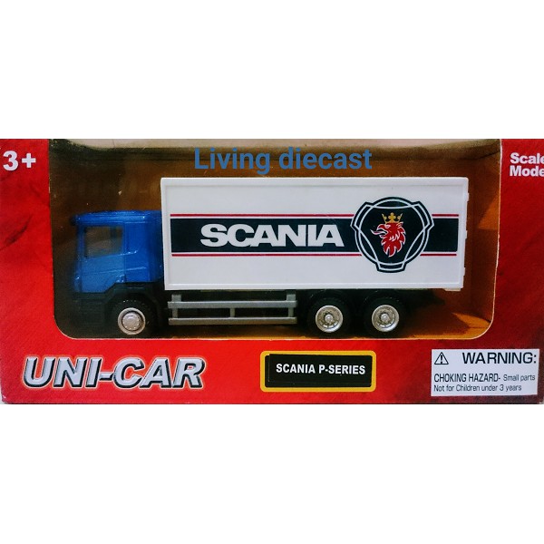 Diecast scania truck, container truck