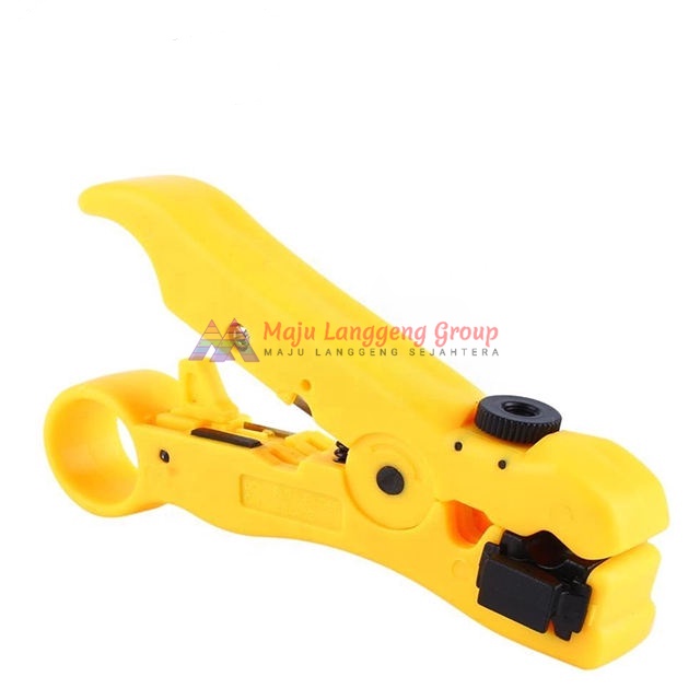 Universal Stripping Tool Coaxial Alat Pengupas dan Pemotong Kabel Jaringan LAN UTP/STP RG59 RG6 RG7 RG11 4P/6P/8P