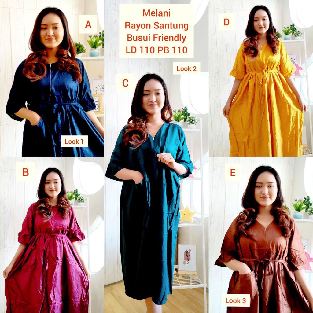 DASTER MELANI BUSUI DASTER LENGAN PANJANG BUSUI BELI ECER HARGA GROSIR SURABAYA SIDOARJO