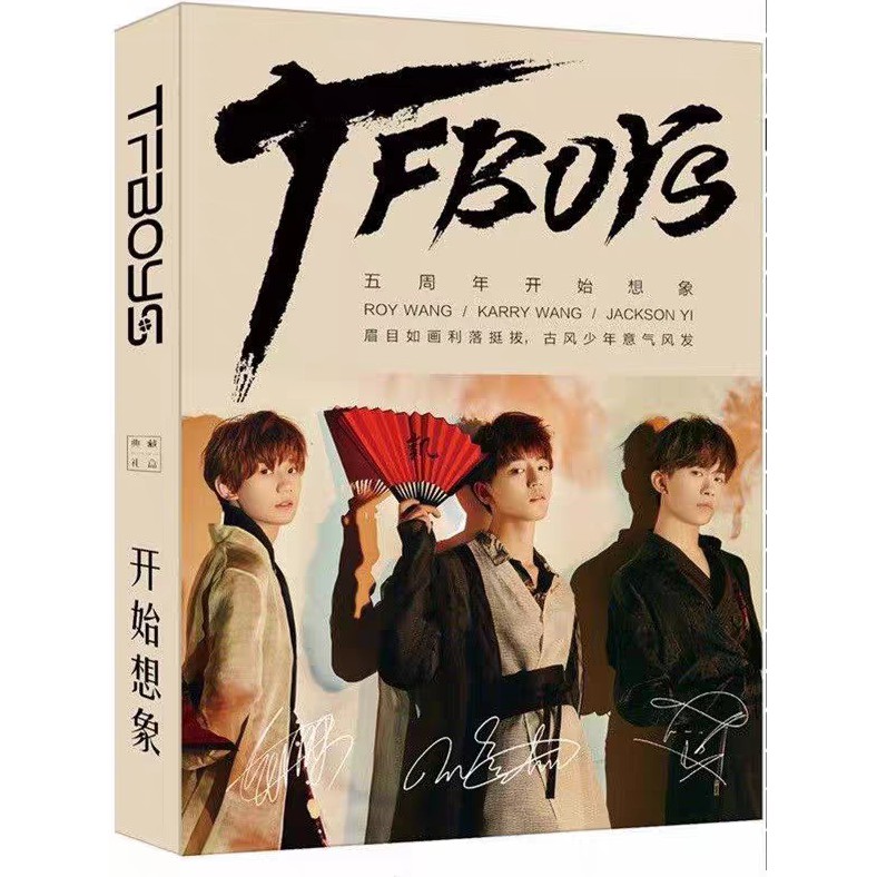 Buku novel Mandarin impor tfboys buku album