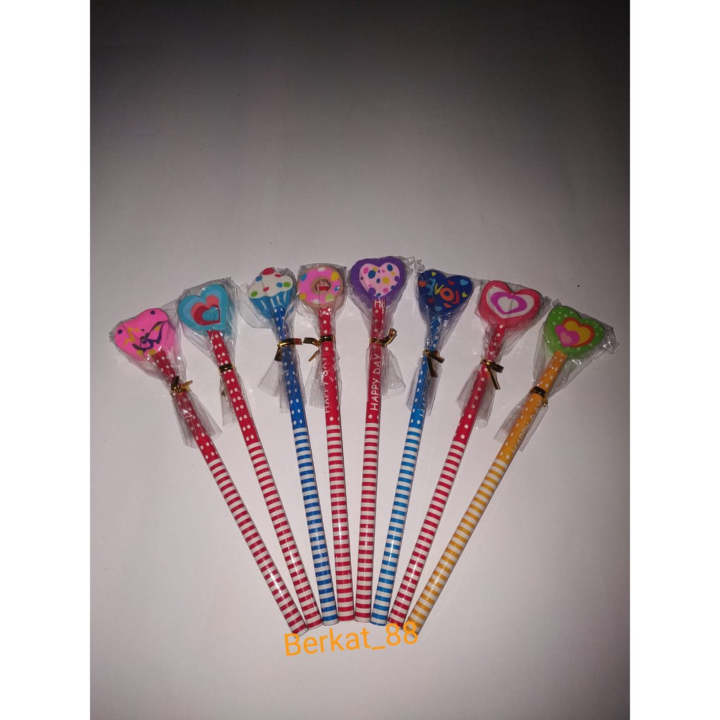 

Pensil Serut Gratis Penghapus Lucu / Pensil Lucu