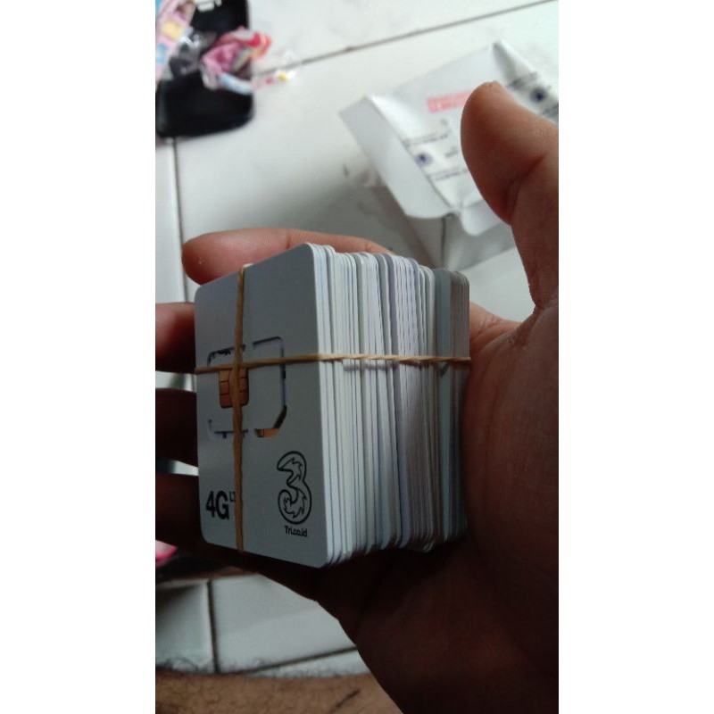 Kartu Perdana Upgrade TRI 3G ke 4G