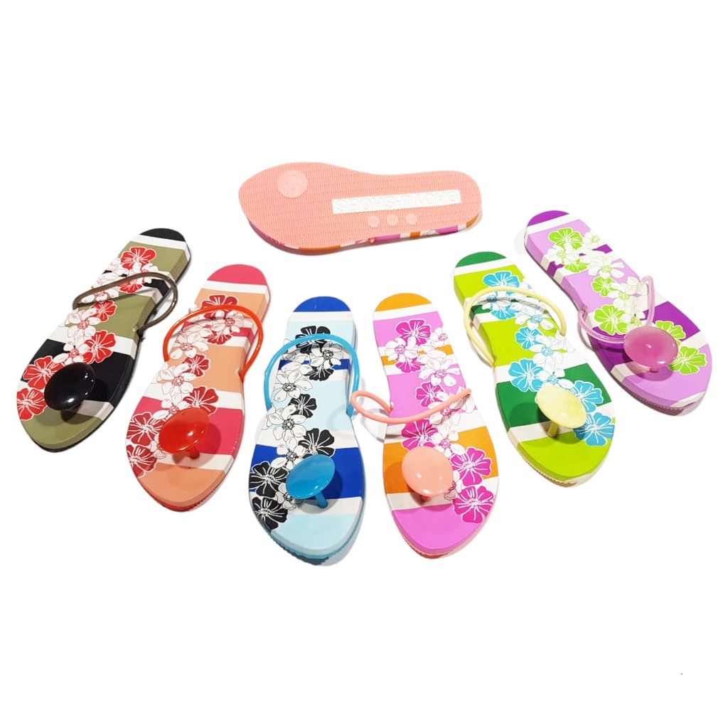 Bara~Bara Flashsale Sandal Jepit Jelly Karet 1882 (H2)