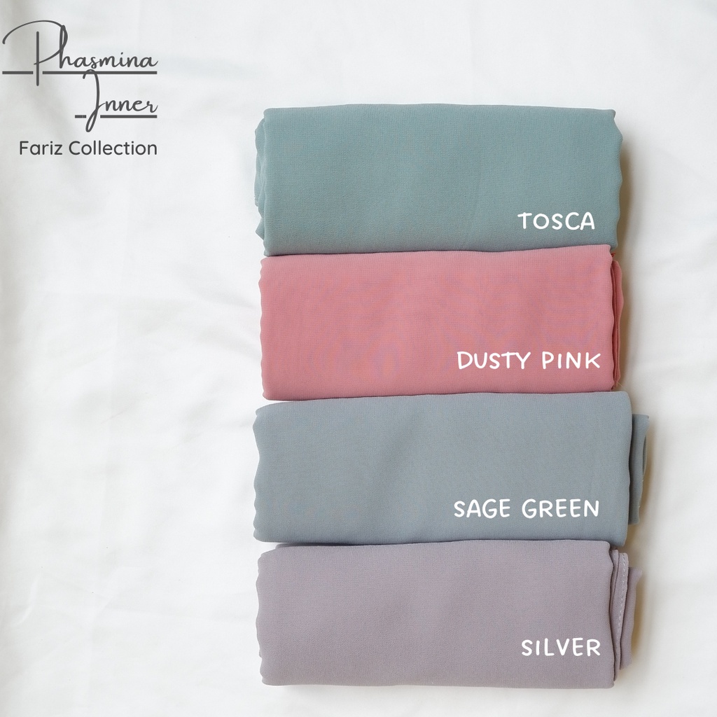 Pashmina Instant 2iN1 INNER, Pashmina  Inner 2in1 Ceruti Baby Doll