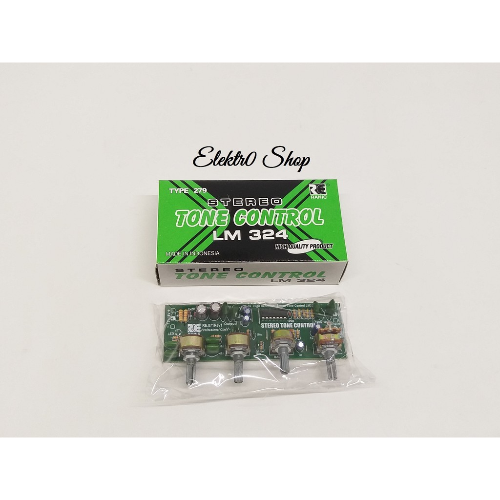 Kit Ranic Stereo Tone Control LM 324
