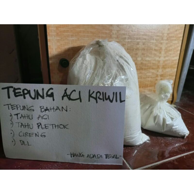 

Tepung Aci Kriwil