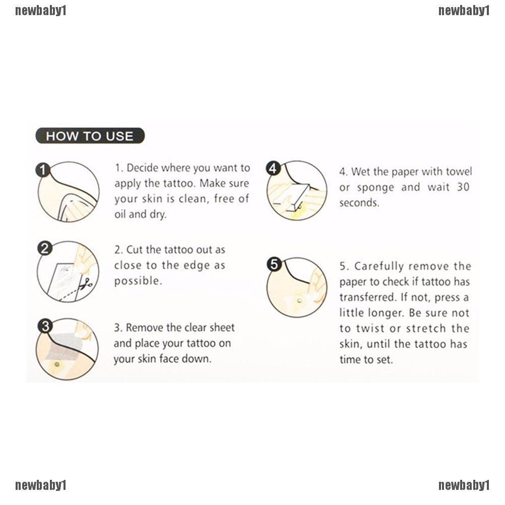 1pc Tato 3d Temporari Gambar Burung Phoenix Elegan Sexy Shopee