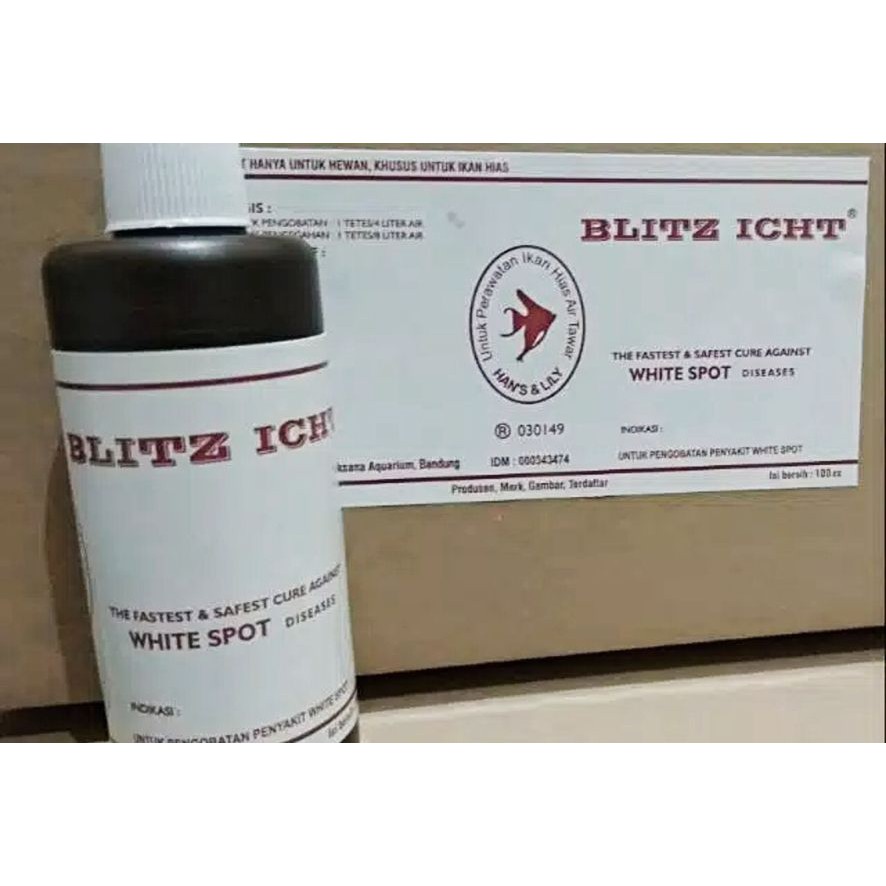 Obat Ikan / Blitz Icht White Spot 100cc