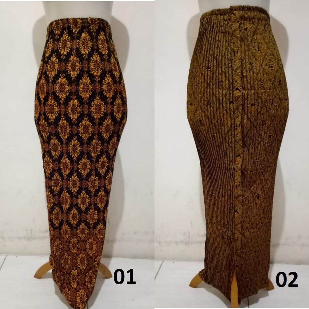 SB Collection Rok Plisket Margareta Maxi Panjang Jumbo Batik Wanita