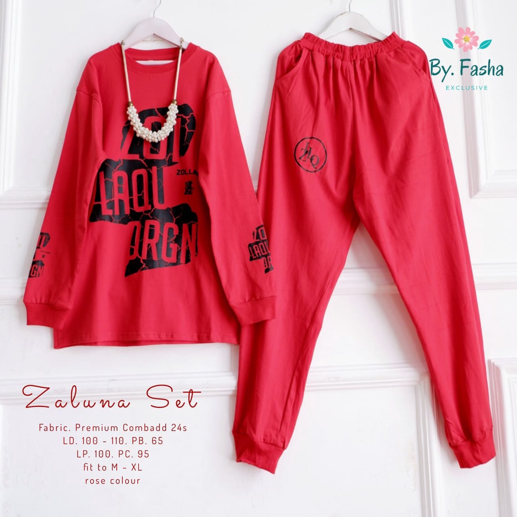 Zaluna Set by Fasha | 110520 | one set premium combed