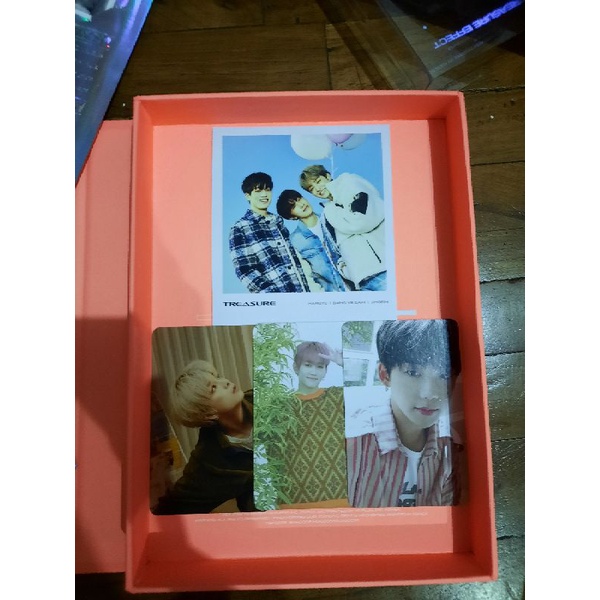 Photocard Hyunsuk Asahi Mashiho Yedam Jihoon Haruto Polaroid Postcard Treasure effect