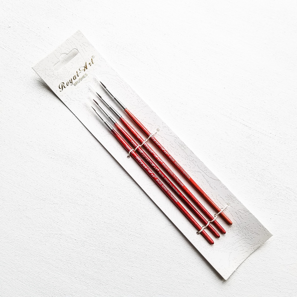 

HJK Kuas Lukis Set Royal Art 7514 Paint Brush Set