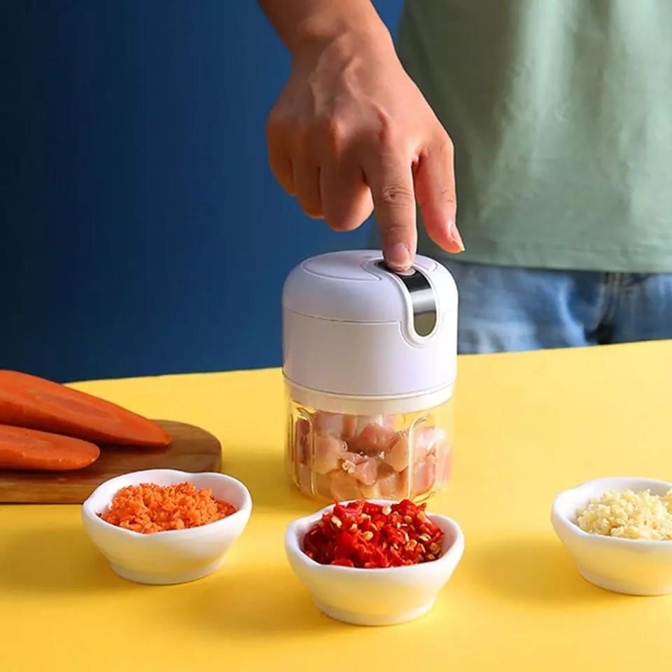 USB MINI CHOPPER - PORTABLE BLENDER MINI FOOD,BUMBU PROCESSOR