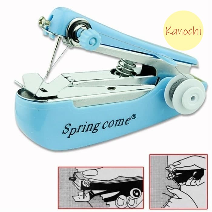 Springcome Mesin Jahit Portable Mini Mesin Jahit Tangan Spring Come