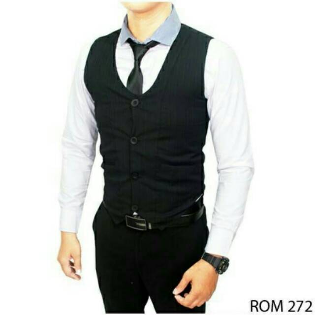 Vest Rompi formal  bahan pria.