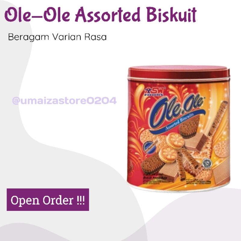 

Ole-Ole Assorted Biskuit (Bulat)