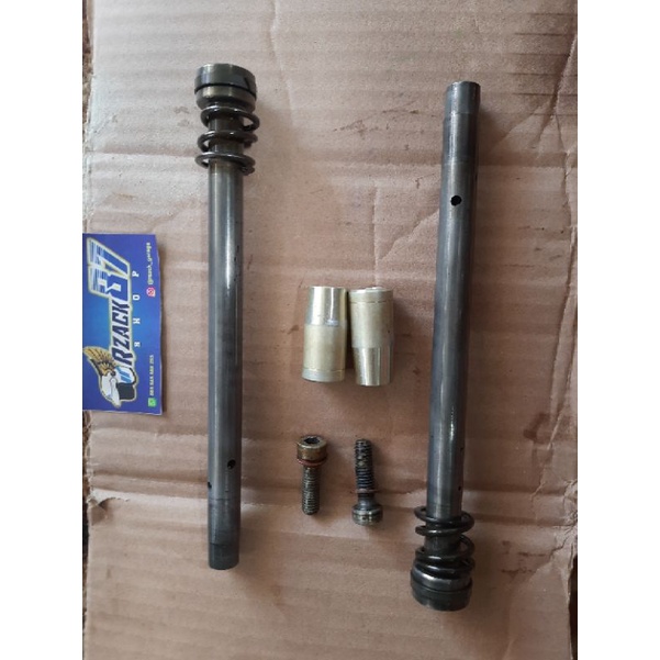 sulingan fork shock skok depan Megapro tiger