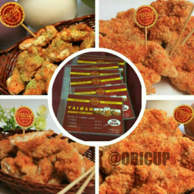 

Paket Bahan Taiwan Crispy Chicken khas SHIHLIN / HOTSTAR IMPORT TAIWAN - Tepung Bumbu Premix