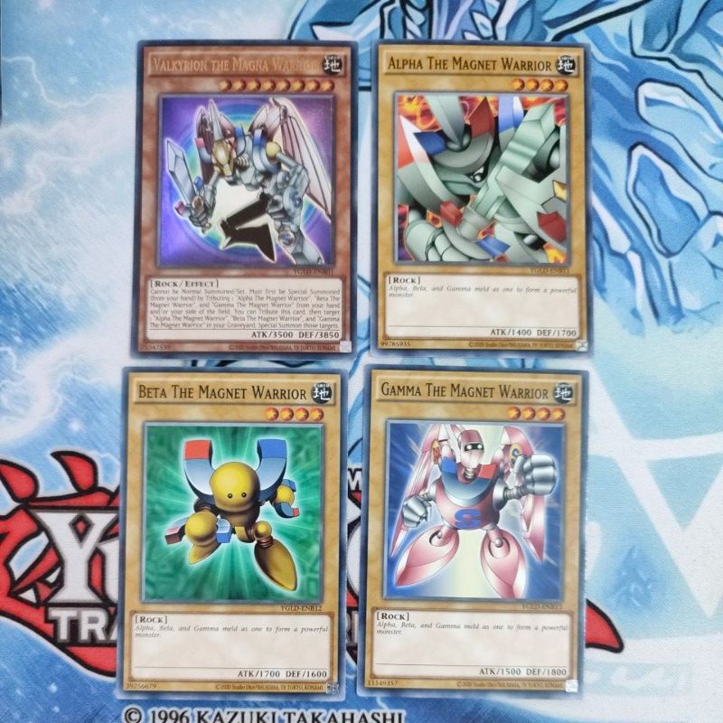 yugioh paket valkyrion the magna warrior alpha beta gamma YGLD otiginal