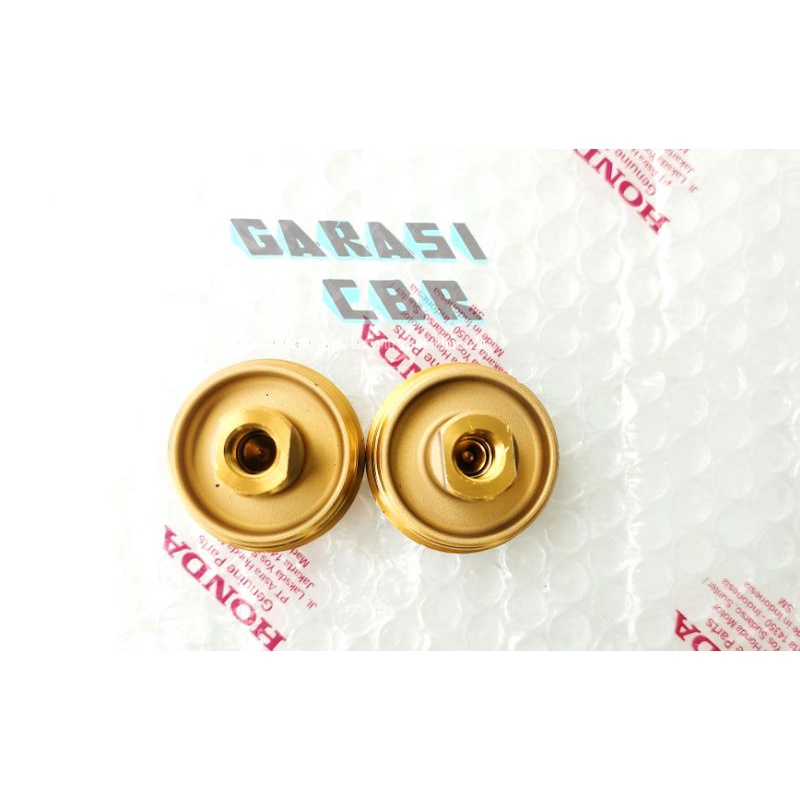 51450K64N01- Bolt Comp Front Fork CRF CBR 250RR - Preload Tutup USD Honda CRF CBR 250RR - BEKAS