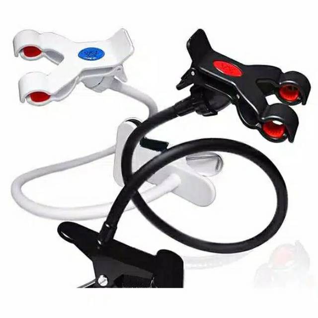 HOLDER JEPIT LAZYPOD HP MOUNT BRACKET SMARTPHONE MONOPOD MEJA YOUTUBE KUAT MUDAH |2010