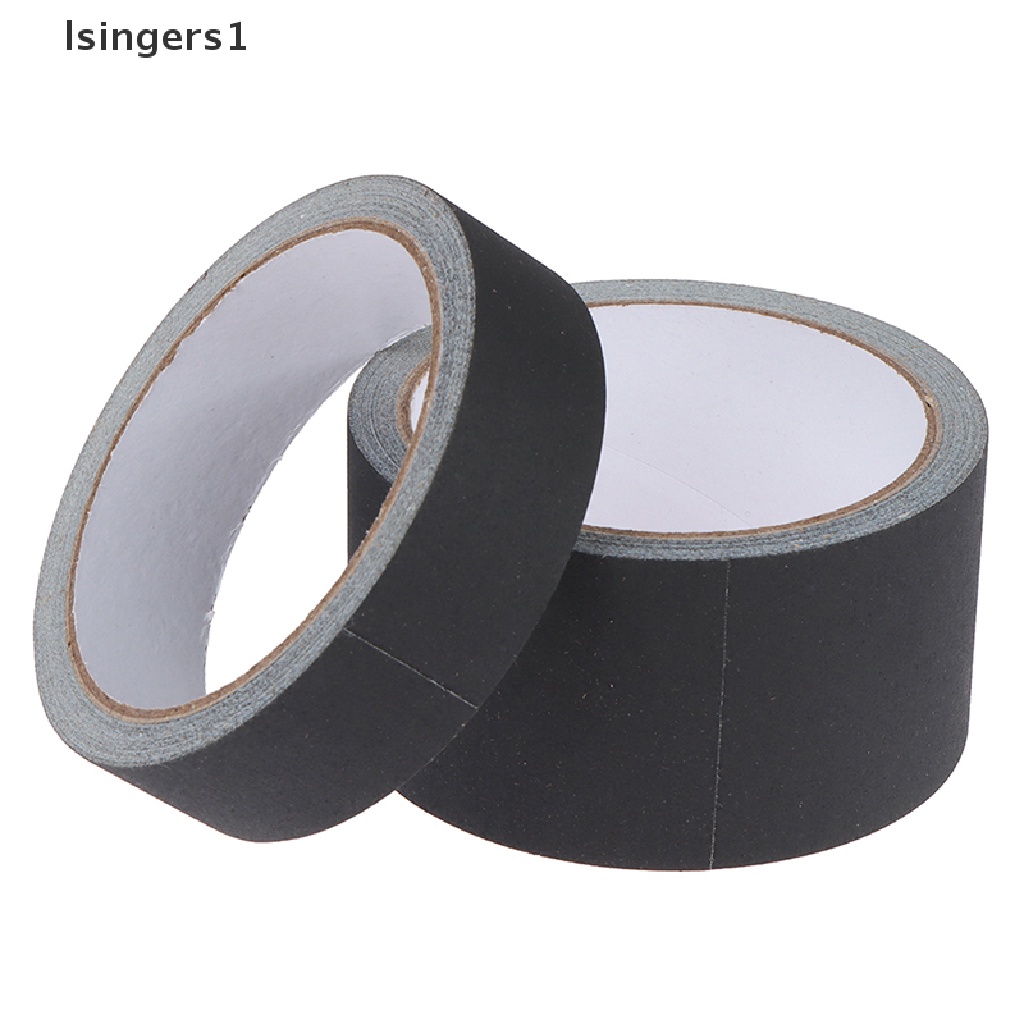 (lsingers1) Tape Matte Warna Hitam Untuk Reparasi Buku