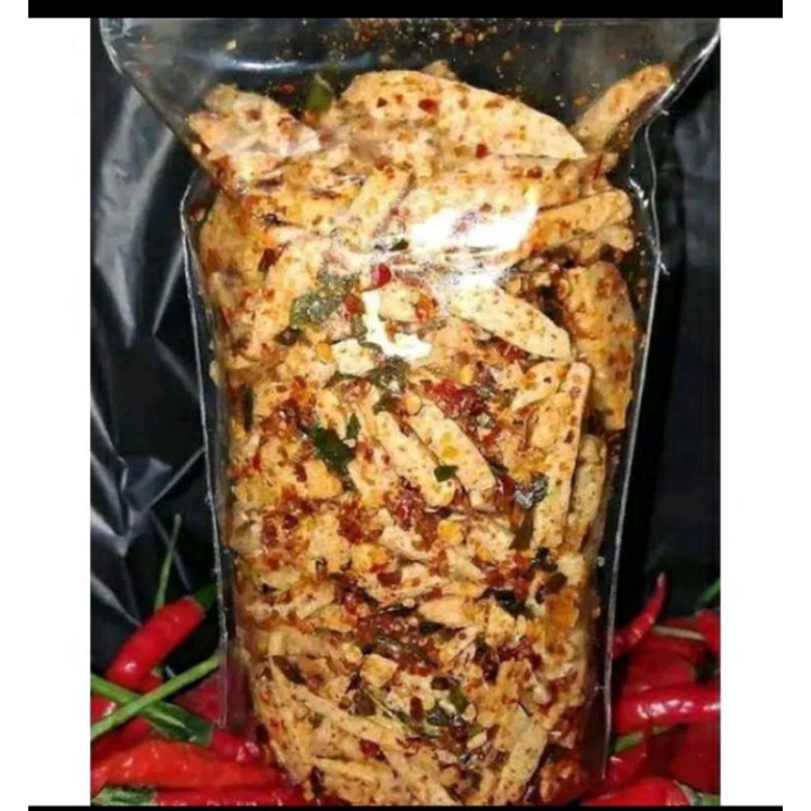 

Basreng baso goreng pedas daun jeruk 100grm