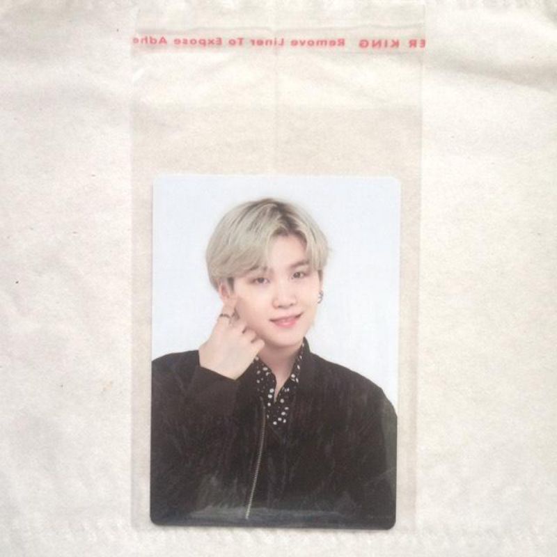 (SATUAN/ECERAN) INNER SLEEVE MPC MINI PHOTOCARD IN THE SOOP BTS 30 MICRON 8X12 & 7X12 SEAL/LEM