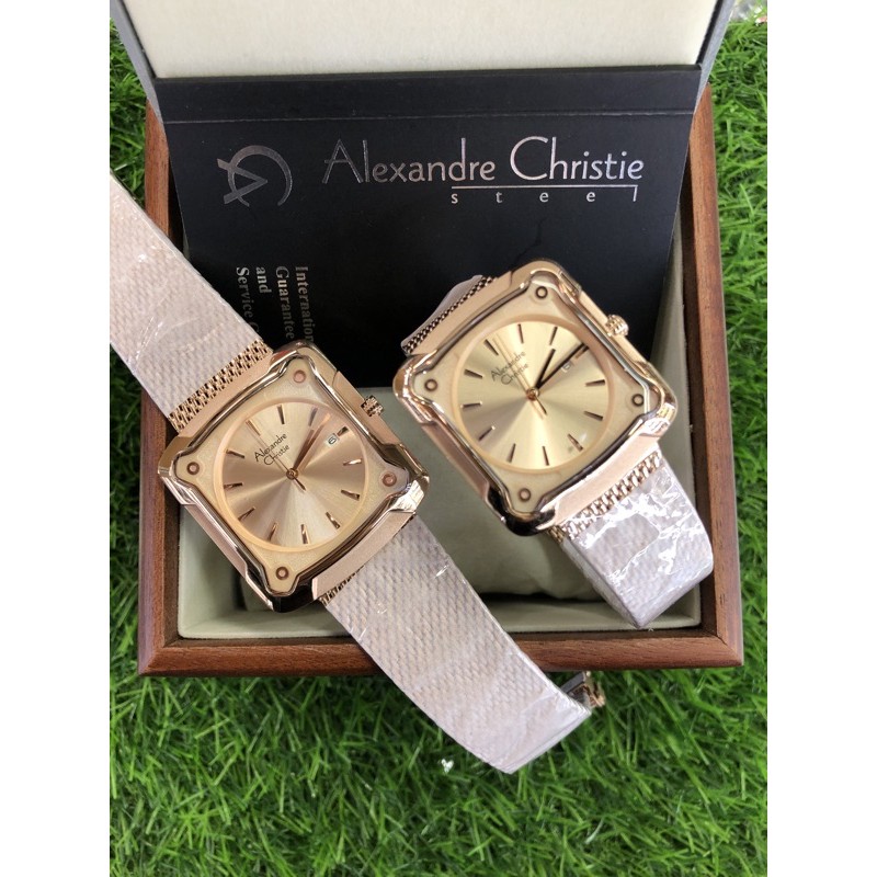ALEXANDRE CHRISTIE COUPLE NEW 3030MD/LD ROSEGOLD