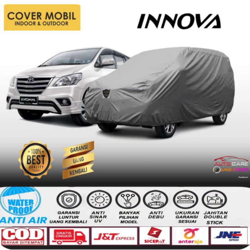 COVER MOBIL SARUNG MOBIL MODEL POLOS TOYOTA GRAND INNOVA 2014 2015 2016 2017 MANTEL MOBIL INNOVA SELIMUT MOBIL INNOVA OUTDOOR INDDOR URBAN MOBIL INNOVA MODEL POLOS