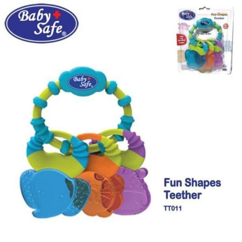 TT011 Baby Safe Fun Shapes Teether