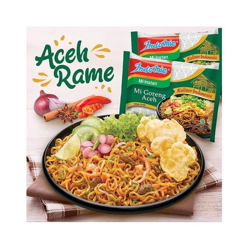 

Indomie Goreng Mie Goreng Aceh 90 gr - mie goreng yg lg trend - indomie rasa baru - indomie goreng aceh sedap