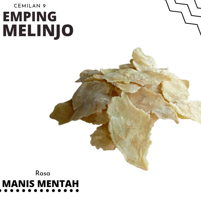 

Krupuk Melinjo Emping Manis Pedas Asin Tipis Renyah Khas Jawa Cirebon