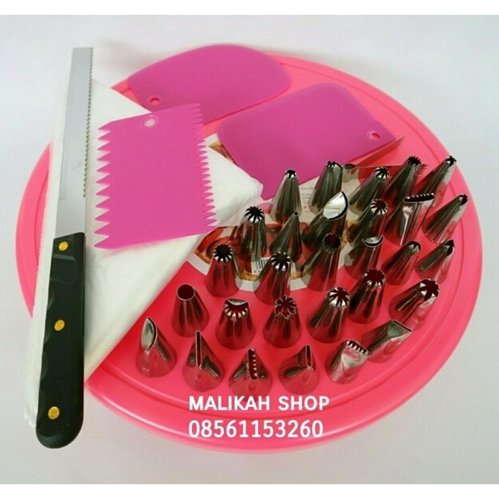 Terlaris Paket Dekorasi Kue Lengkap 1 Alat Menghias Terlaris Paket Dekorasi Kue Lengkap 1 Alat Menghias