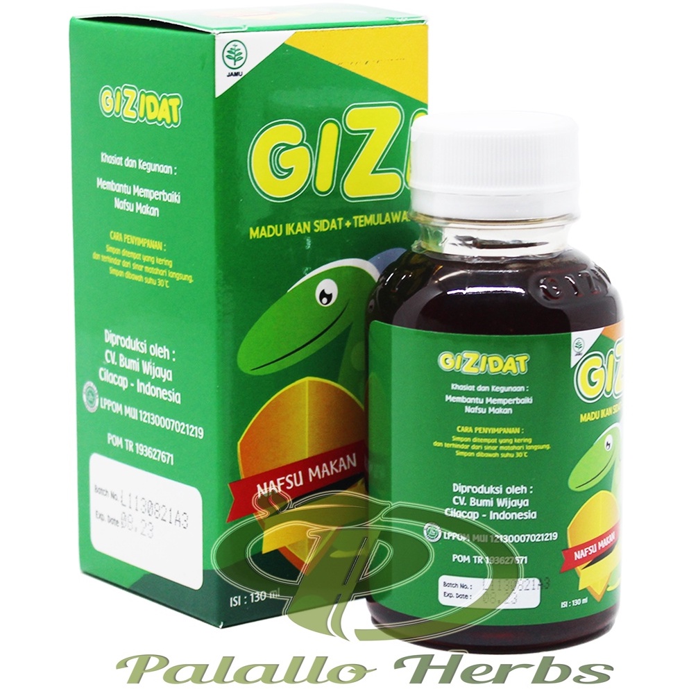 GIZIDAT 130 ML madu penambah nafsu makan