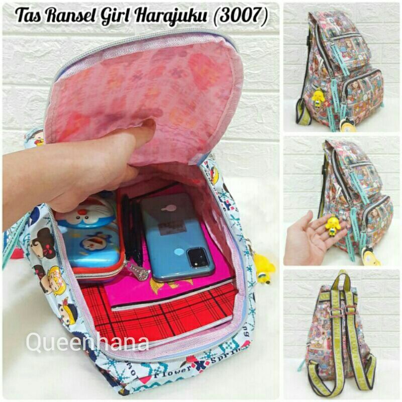 Tas Ransel Harajuku Tas Ransel Anak Sekolah import Tas Girl Cewe