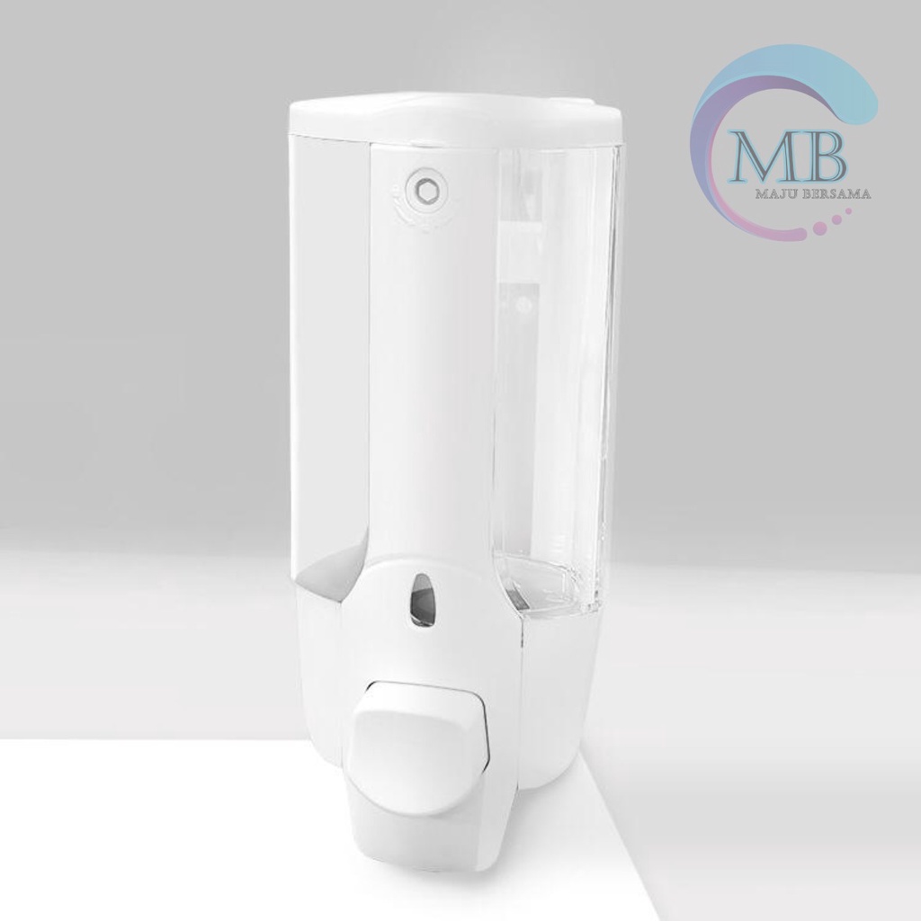 RT86 Tempat Hand Soap Washing hand Dispenser Sabun Cair Single Key Lock Tube Double 1 Tabung Dinding WC MB2928