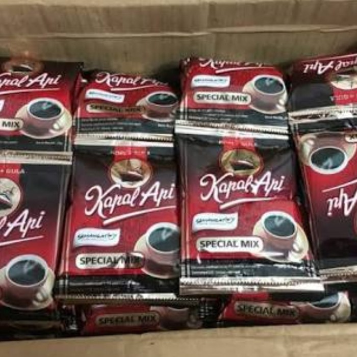 

Kopi Kapal Api Mix Minuman Serbuk Instant (1 Renceng=10Sachet )