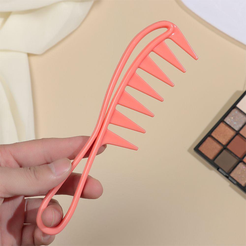 Top Detangling Sisir Pria Styling Profesional Wet Dry Hair Handgrip Perawatan Rambut &amp; Styling