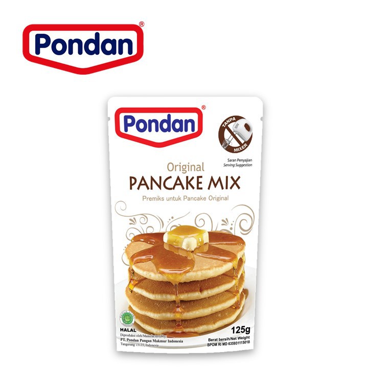 

PONDAN Pancake Original Pouch 125 Gram