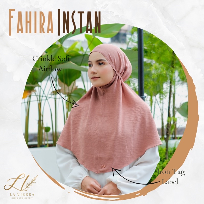 La Vierra BERGO CRINKLE SOFT AIRFLOW FAHIRA MARYAM INSTAN