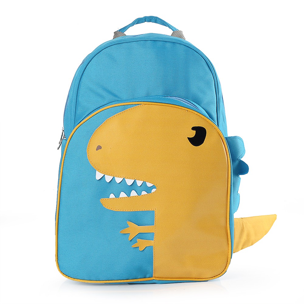 tas anak sekolah ada jas hujannya KIDS tas anak laki laki motif dinosaurus tas ransel biru anak lucu