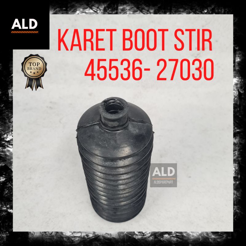 KARET BOOT STIR RACK KIRI KIJANG 5K SUPER (45536-27030) (45535-27040)