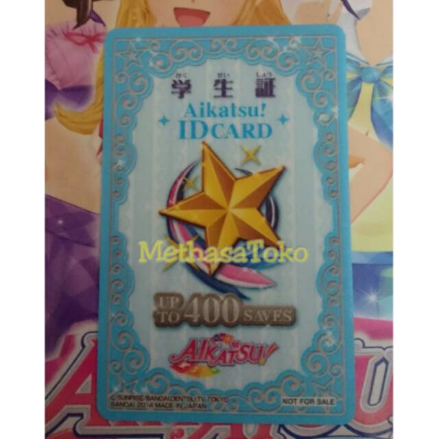 Kartu Aikatsu ID Card Biru