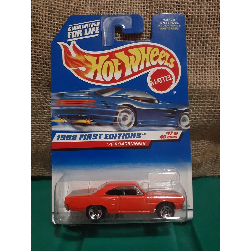 Hot Wheels '70 Roadrunner First Edition